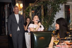 Younger guests at this 40th surprise birthday party at Beatrice Inn in West Village | Photo by Darren Ornitz
