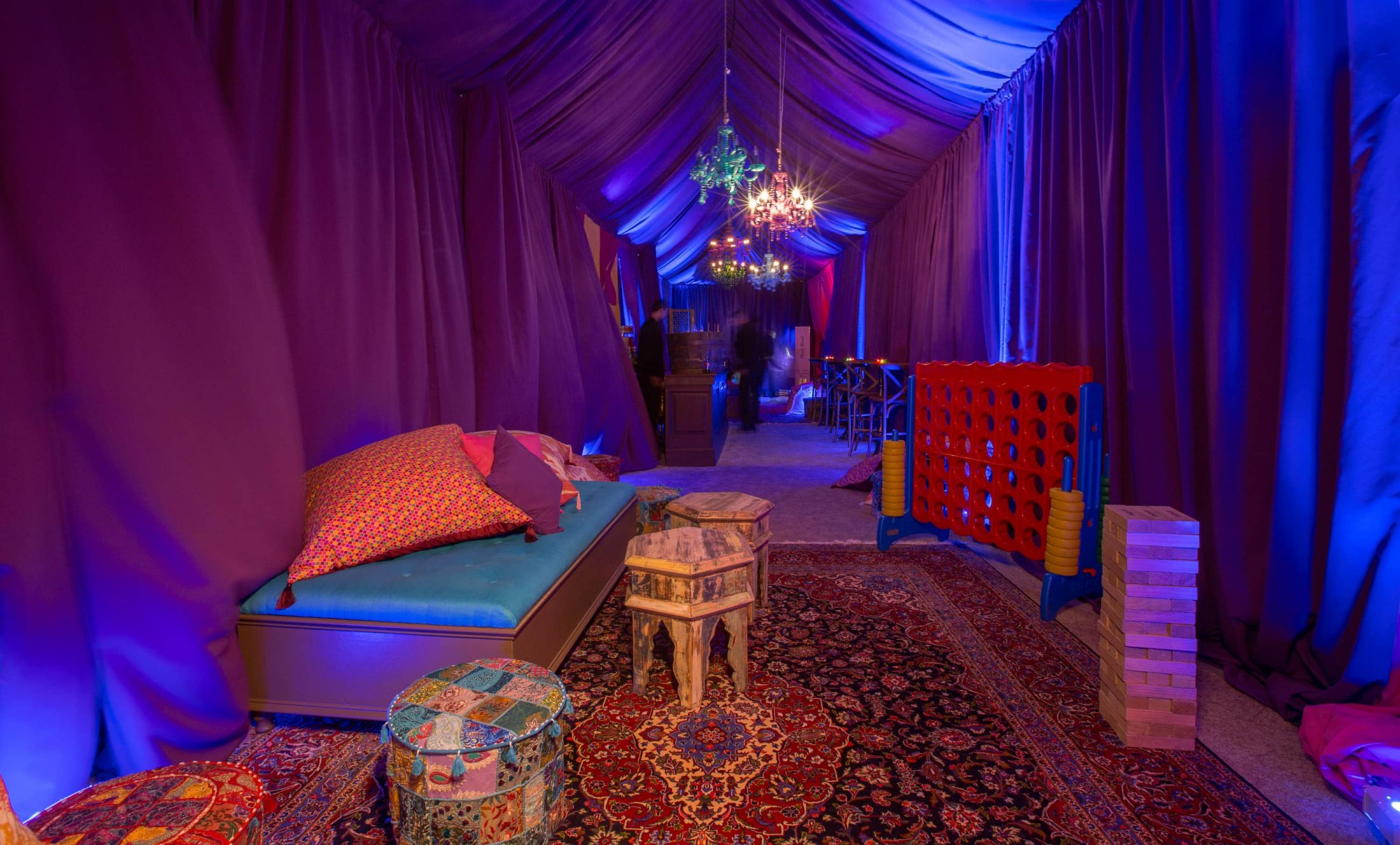 Arabian-inspired decor at this food festival and souk-inspired bat mitzvah in DC | Photo by Luis Zepeda