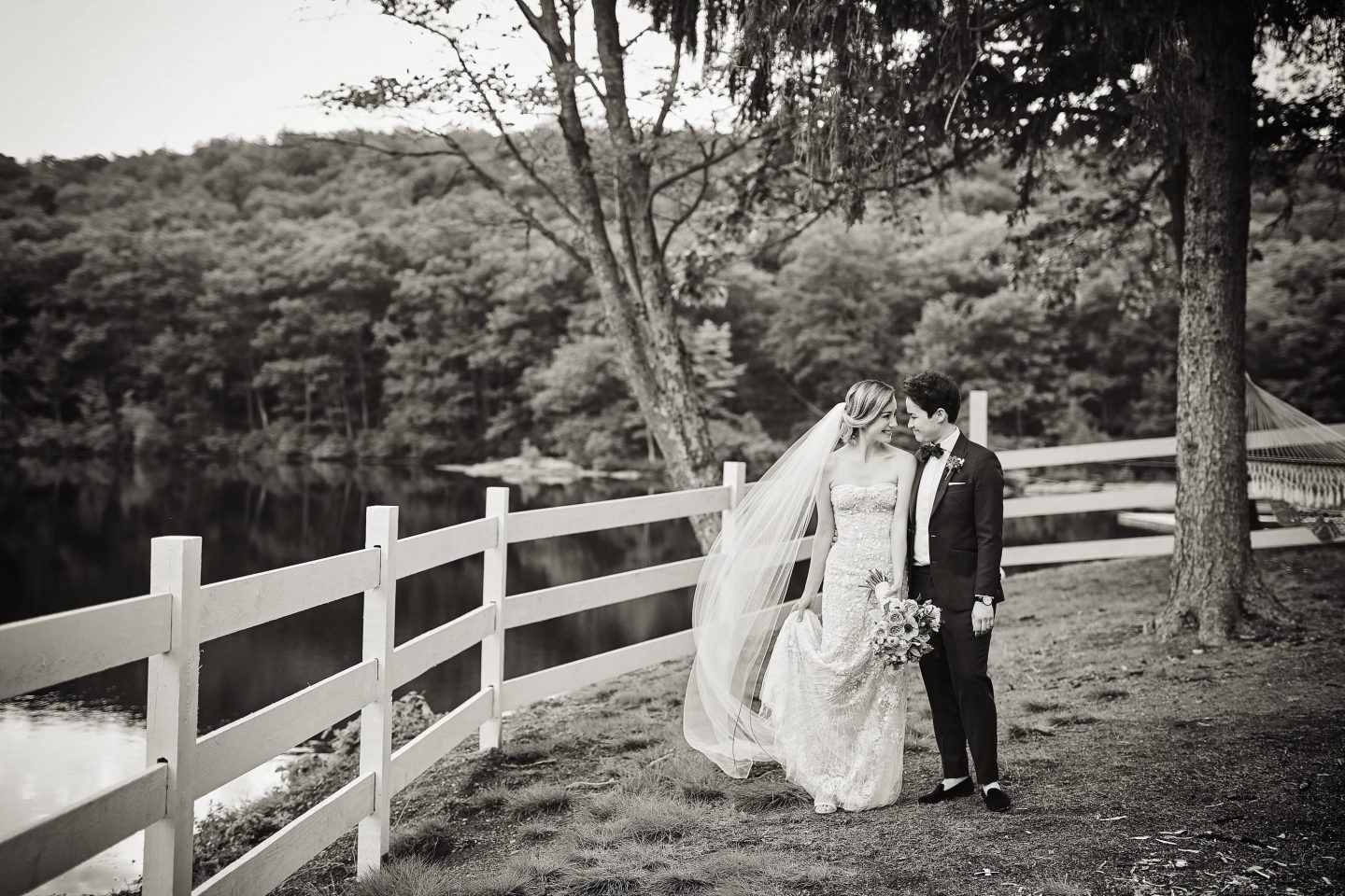 Brides at this camp-themed wedding weekend at Cedar Lakes Estate in Upstate NY, USA | Photo by Christian Oth Studios