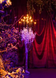 Spooky decor at this epic halloween party at The Standard in NYC | Photo by Gruber Photographers