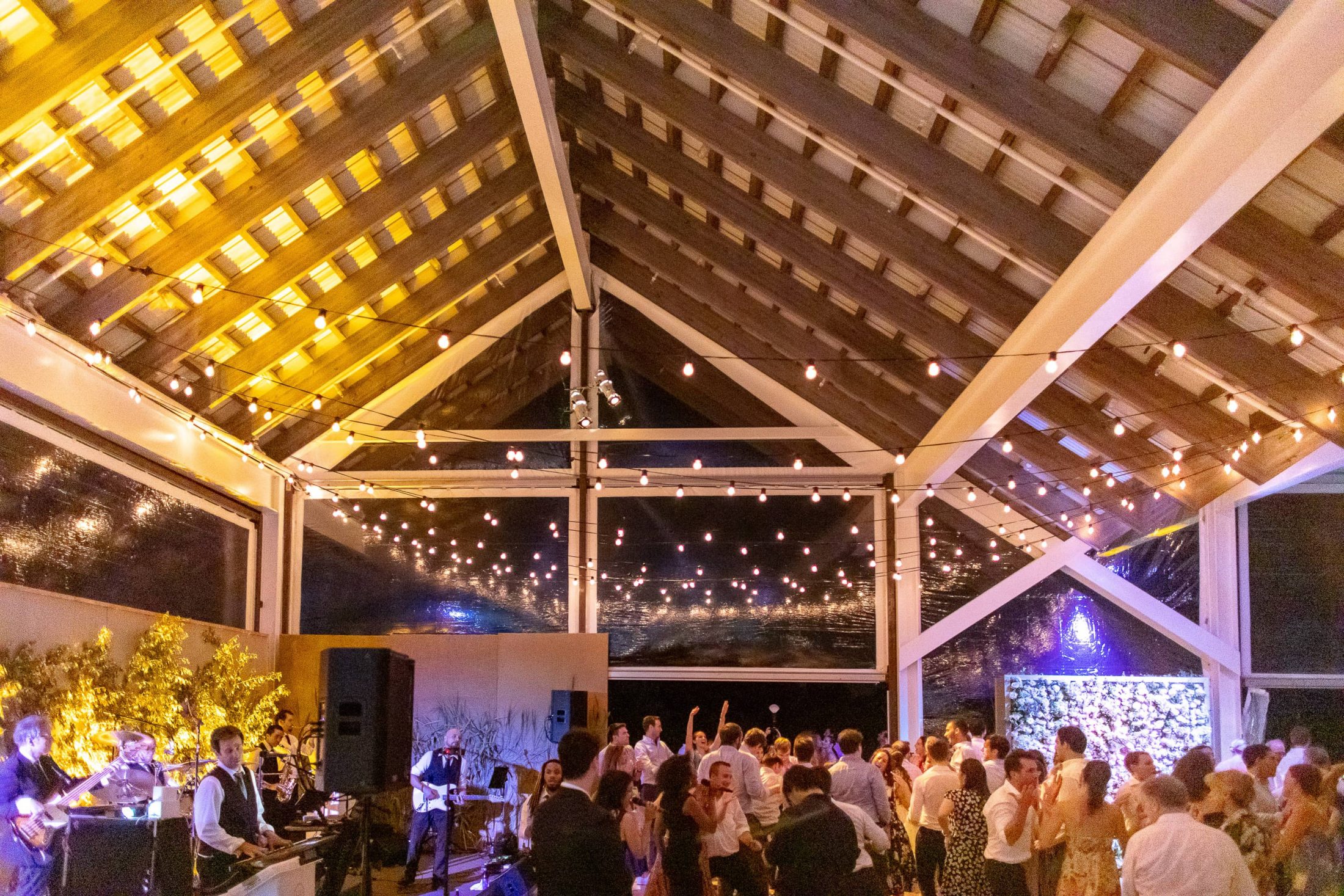 Dancing during reception at this Hamptons wedding weekend held at The Parrish Museum | Photo by Roey Yohai Studio